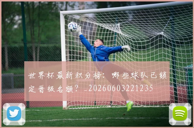 世界杯最新积分榜：哪些球队已锁定晋级名额？_20260603221235